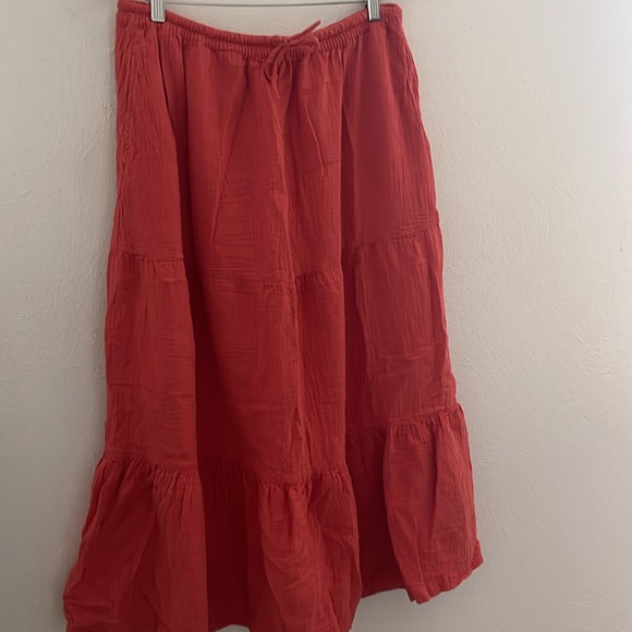 Pact The Coastal Tiered Maxi Skirt 100% organic cotton - Picture 9 of 10